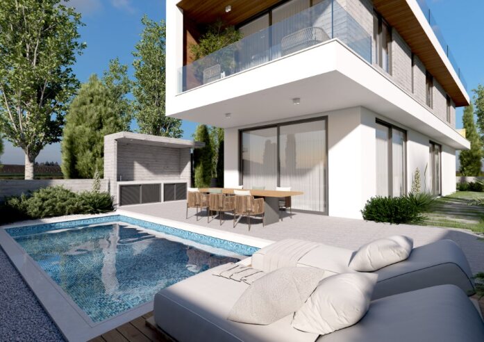 Image No.5-Villa de 3 chambres à vendre à Geroskipou