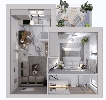 Image No.15-Appartement de 1 chambre à vendre à Limassol