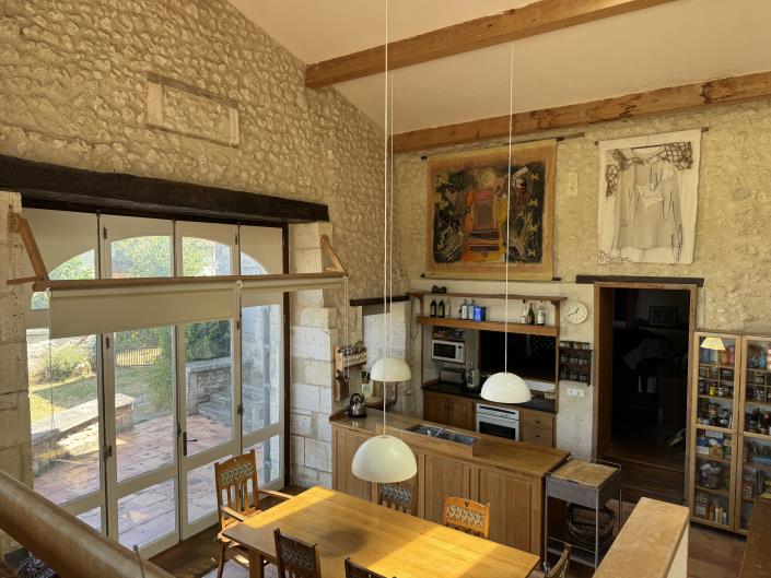 Image No.3-Maison de campagne de 3 chambres à vendre à Saint-Paul-Lizonne