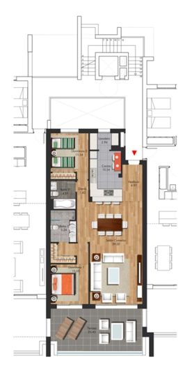 Image No.18-2 Bed Apartment for sale