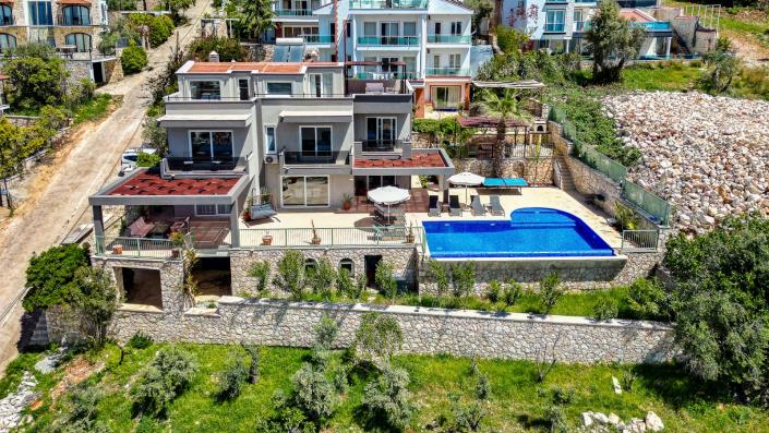 Image No.13-Villa / Détaché de 4 chambres à vendre à Kalkan