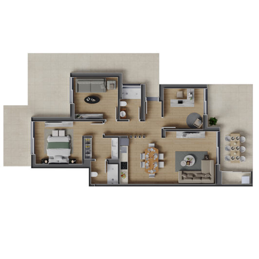 Image No.2-Appartement de 3 chambres à vendre à Lagoa