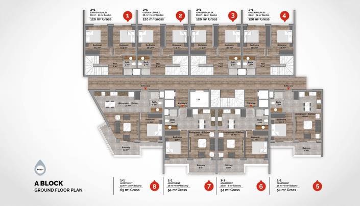 Image No.34-2 Bed Apartment for sale