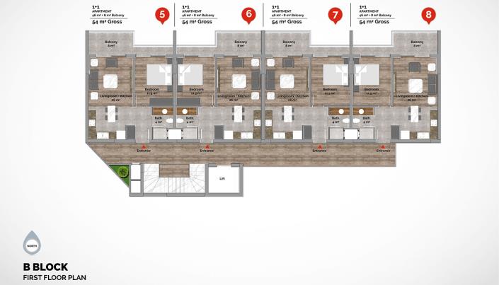 Image No.41-2 Bed Apartment for sale