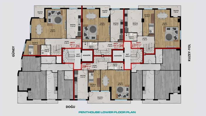 Image No.7-Appartement de 2 chambres à vendre à Antalya