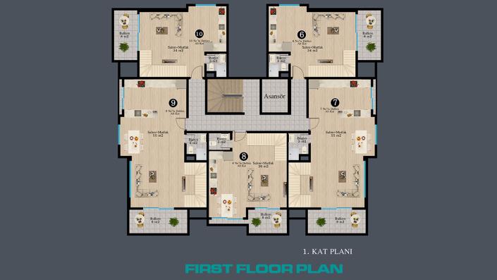 Image No.47-2 Bed Apartment for sale