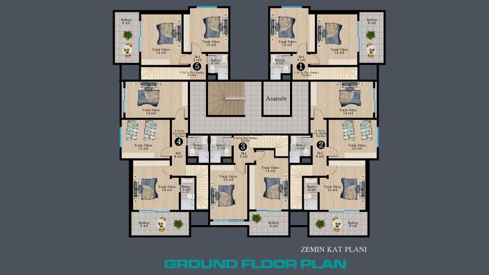 Image No.46-2 Bed Apartment for sale