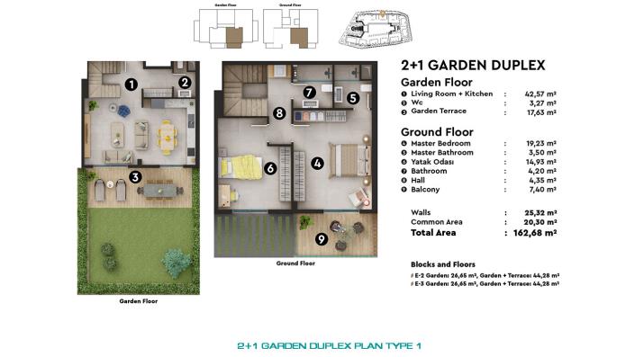 Image No.34-1 Bed Apartment for sale