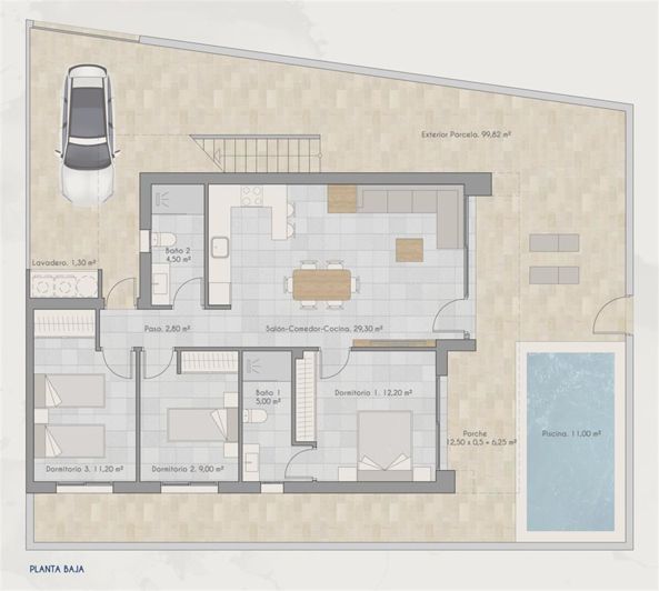 Image No.17-Propriété de 3 chambres à vendre à Torre Pacheco Town