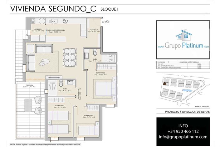 Image No.16-Propriété de 3 chambres à vendre à San Juan De Los Terreros