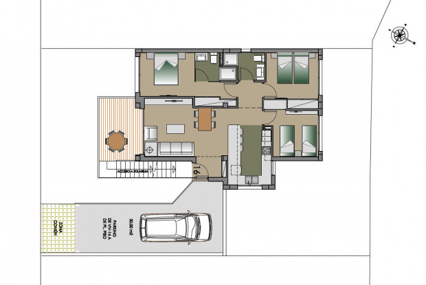 Image No.12-Bungalow de 3 chambres à vendre à San Miguel de Salinas