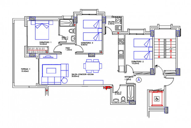 Image No.13-Appartement de 3 chambres à vendre à La Manga del Mar Menor