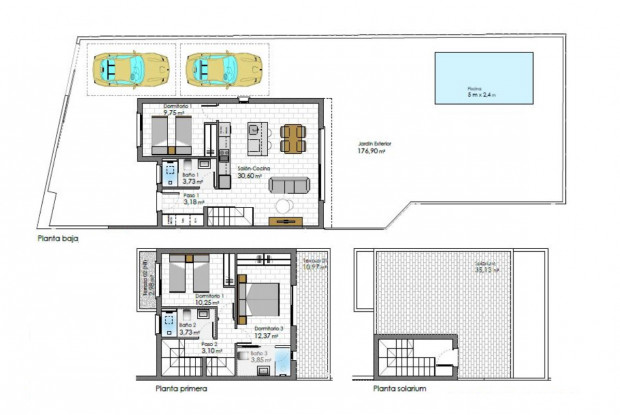 Image No.12-3 Bed Townhouse for sale