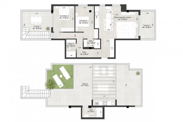 Image No.13-Appartement de 3 chambres à vendre à San Pedro del Pinatar