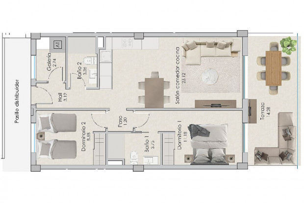 Image No.11-3 Bed Apartment for sale