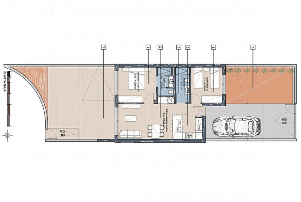 Image No.12-Bungalow de 3 chambres à vendre à Los Alcázares