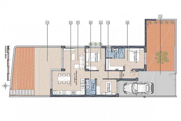 Image No.14-Bungalow de 3 chambres à vendre à Los Alcázares