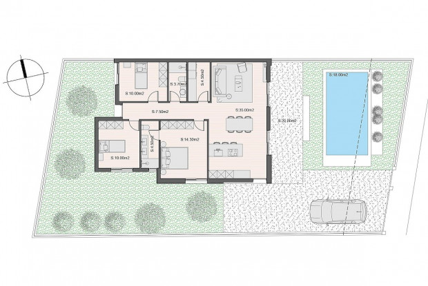 Image No.12-Villa de 3 chambres à vendre à Condado de Alhama