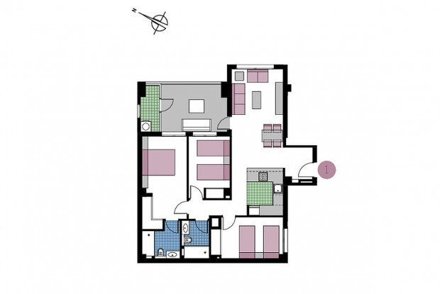 Image No.10-Penthouse de 2 chambres à vendre à Mil Palmeras