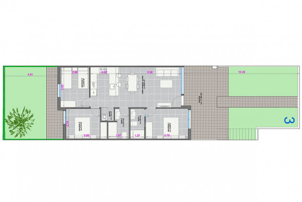 Image No.11-3 Bed Bungalow for sale