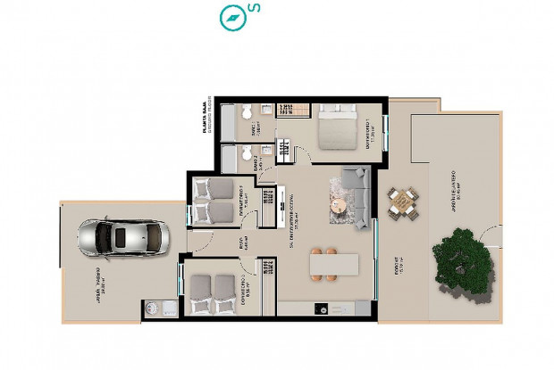 Image No.11-Bungalow de 2 chambres à vendre à Torre de la Horadada