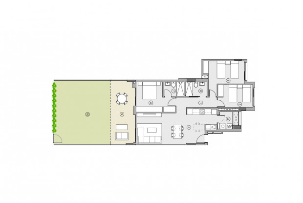 Image No.14-2 Bed Apartment for sale