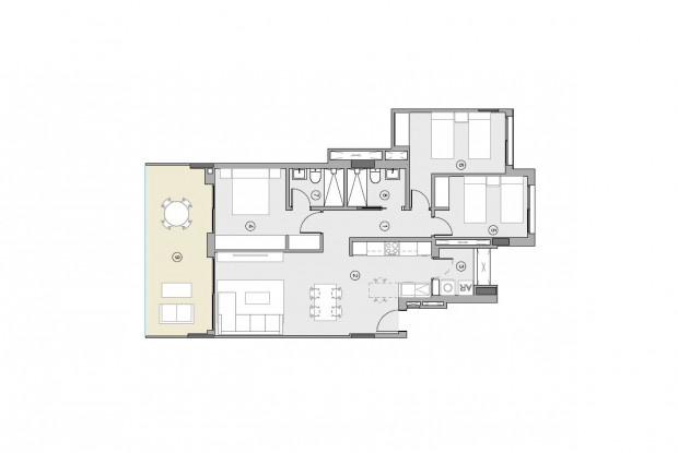 Image No.13-3 Bed Apartment for sale