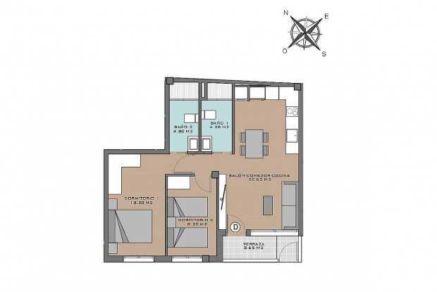 Image No.8-3 Bed Penthouse for sale