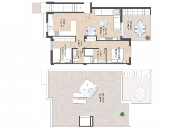 Image No.12-Bungalow de 3 chambres à vendre à San Miguel de Salinas