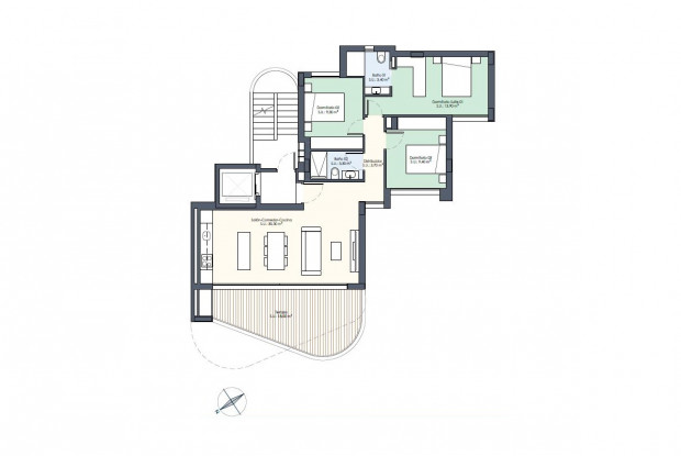 Image No.11-3 Bed Apartment for sale