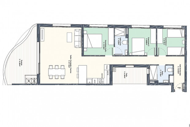 Image No.12-2 Bed Penthouse for sale