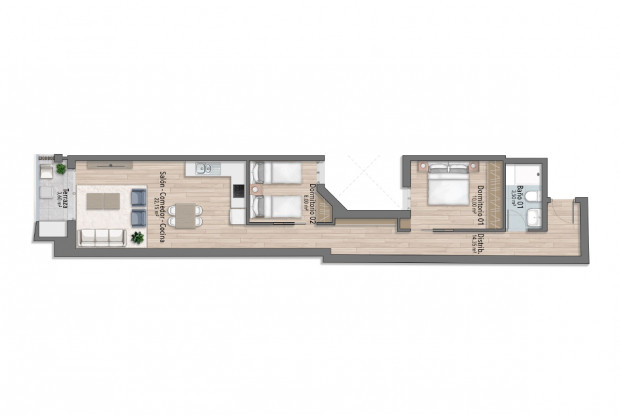 Image No.11-2 Bed Apartment for sale