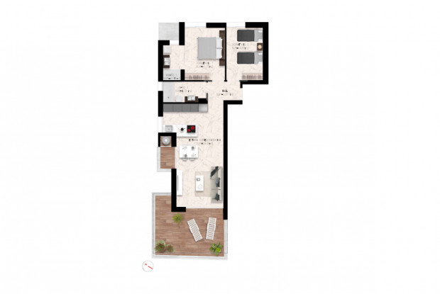 Image No.9-2 Bed Penthouse for sale