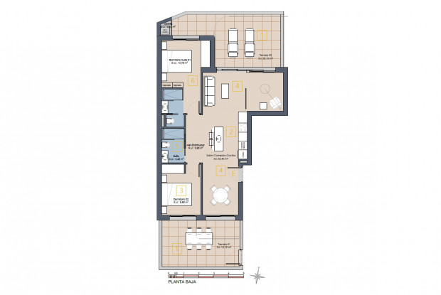 Image No.14-3 Bed Apartment for sale