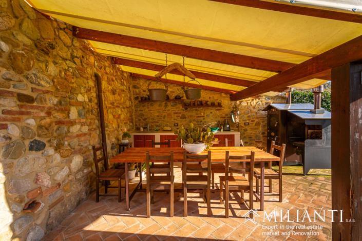 Image No.9-Ferme de 2 chambres à vendre à Volterra