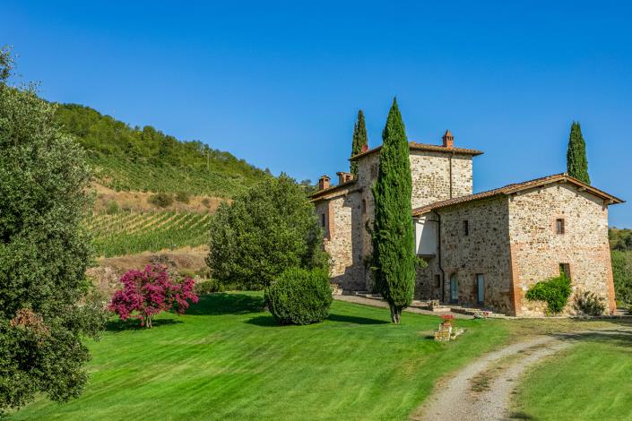 Image No.2-Ferme de 16 chambres à vendre à Castelnuovo Berardenga