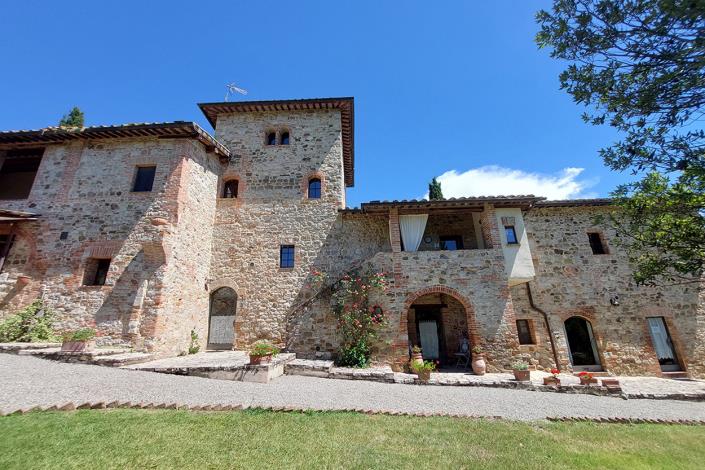 Image No.11-Ferme de 16 chambres à vendre à Castelnuovo Berardenga