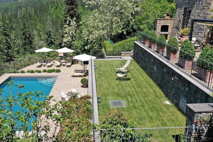 Image No.3-Ferme de 3 chambres à vendre à Gaiole in Chianti