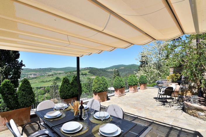 Image No.10-Ferme de 3 chambres à vendre à Gaiole in Chianti