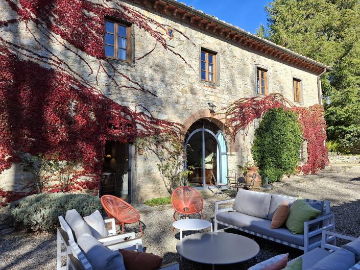 Image No.4-Ferme de 7 chambres à vendre à Gaiole in Chianti