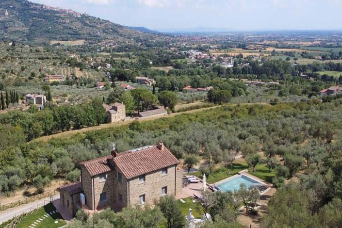 Image No.3-Maison de campagne de 5 chambres à vendre à Cortona