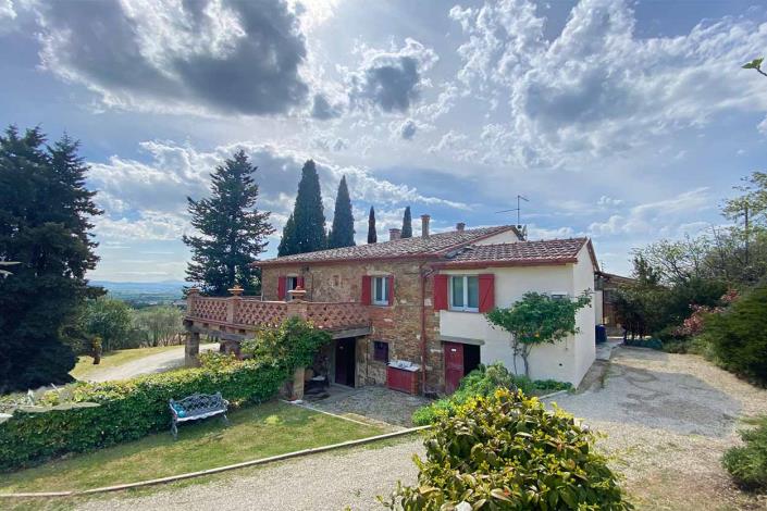 Image No.2-Maison de campagne de 4 chambres à vendre à Castiglion Fiorentino