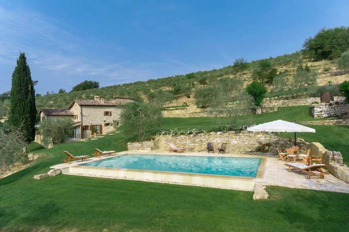 Image No.2-Maison de campagne de 4 chambres à vendre à Radda in Chianti