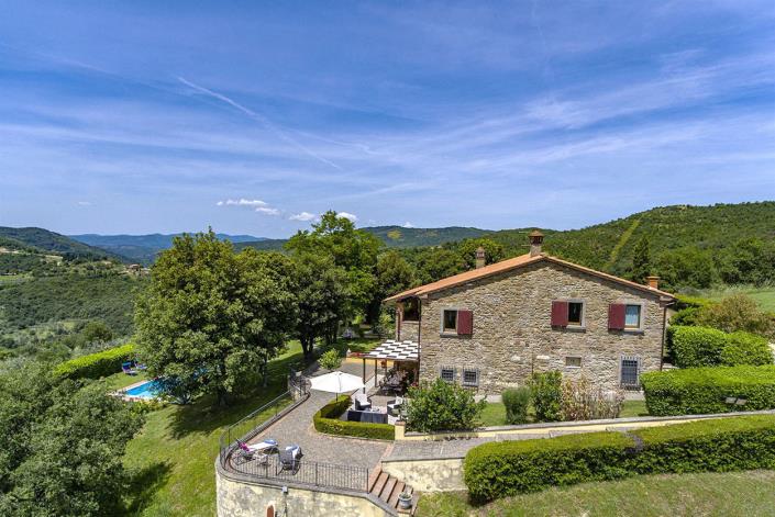 Image No.2-Maison de campagne de 4 chambres à vendre à Civitella in Val di Chiana