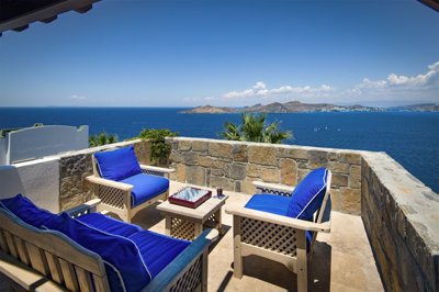 Sea View Yalikavak Villa- Roof Terrace