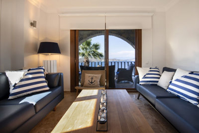 Sea View Yalikavak Villa- Lounge Area