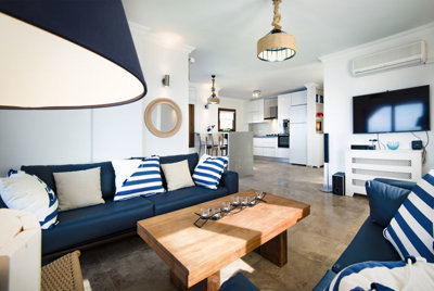 Sea View Yalikavak Villa- Open Plan Layout