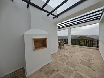 Meticulous Sea View Yalikavak Villa For Sale – Terrace with BBQ