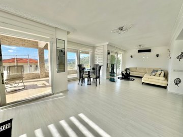 Blissful Detached Villa For Sale In Uzumlu, Fethiye - Access out to the sun-drenched terrace/ balcony