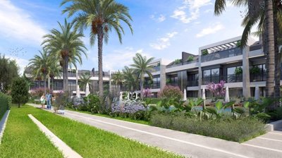 Dream Investment Properties for Sale in Belek, Antalya - Landscaped social gardens